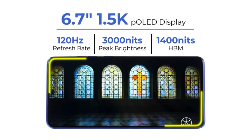 Motorola Edge 60 Stylus Display