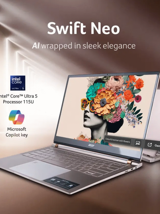 Acer Swift Neo AI PC: Sleek & Lightweight Laptop for Students and Office Use!