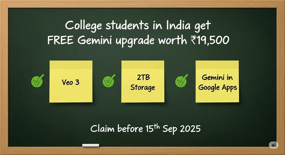 Gemini Student Offer