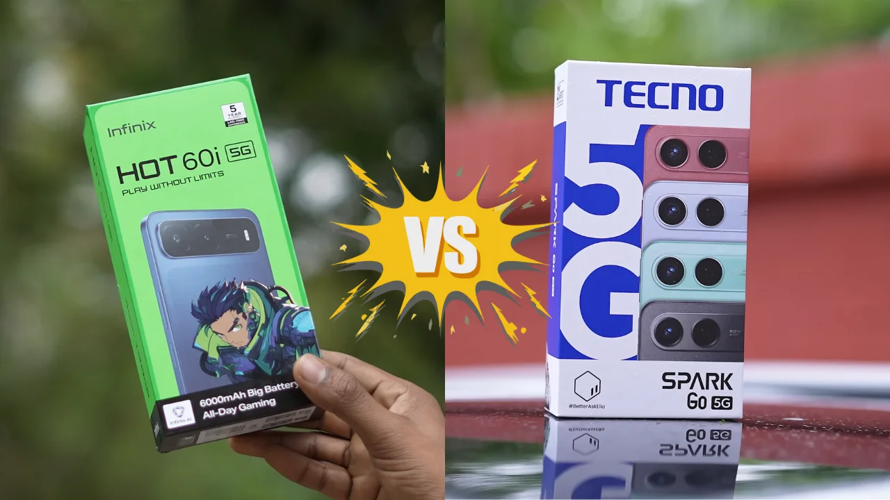 Infinix Hot 60i vs Techno Spark Go