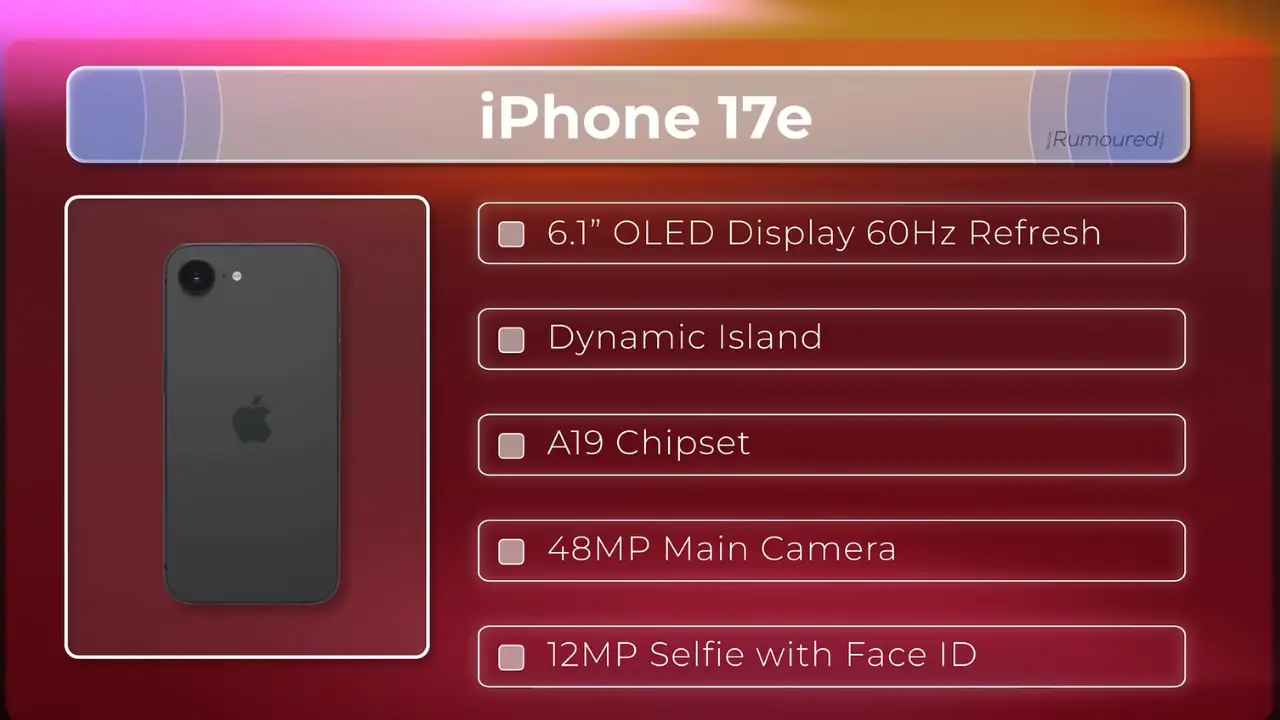 iPhone 17e