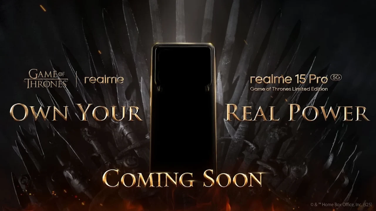 realme 15 Pro Game of Thrones Limited Edition