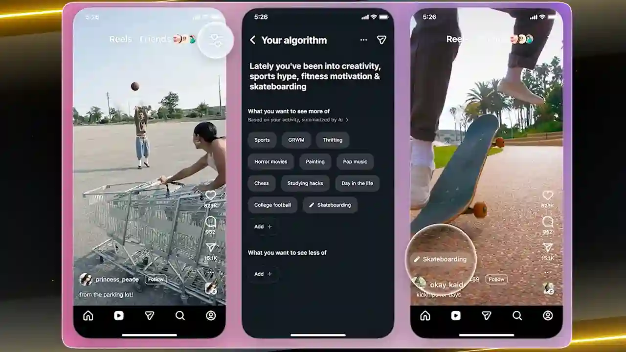 Instagram Rolls Out ‘Your Algorithm’