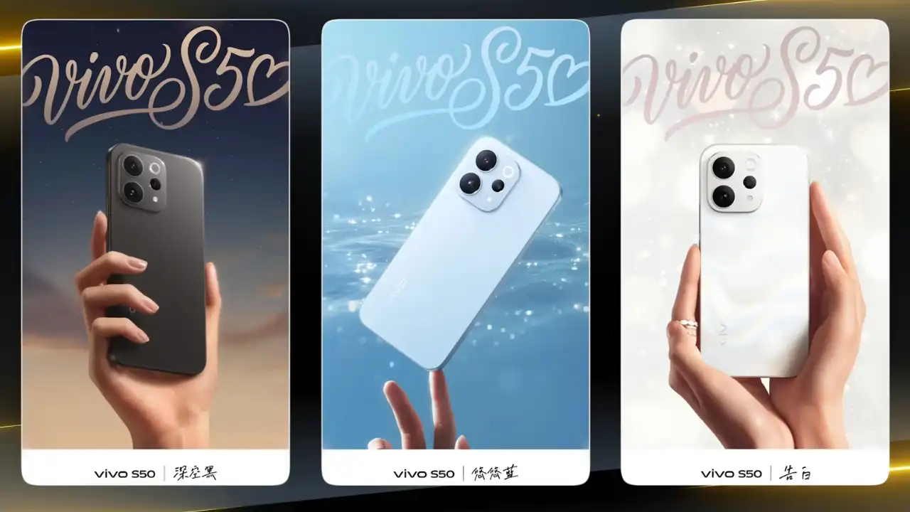 vivo S50 Design & Specs Tipped